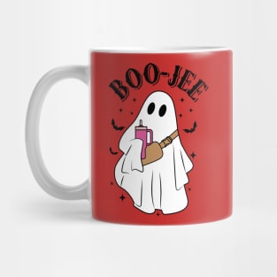 Halloween Boo Jee Ghost Spooky Season Mug